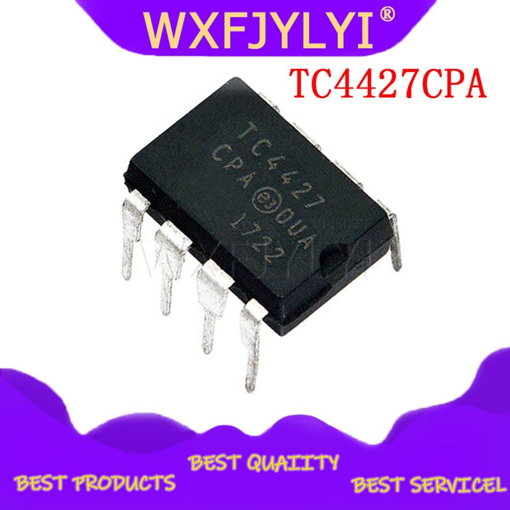 10 Cái / lô TC4427CPA TC4427ACPA DIP8 TC4427 DIP-8 4427CPA DIP