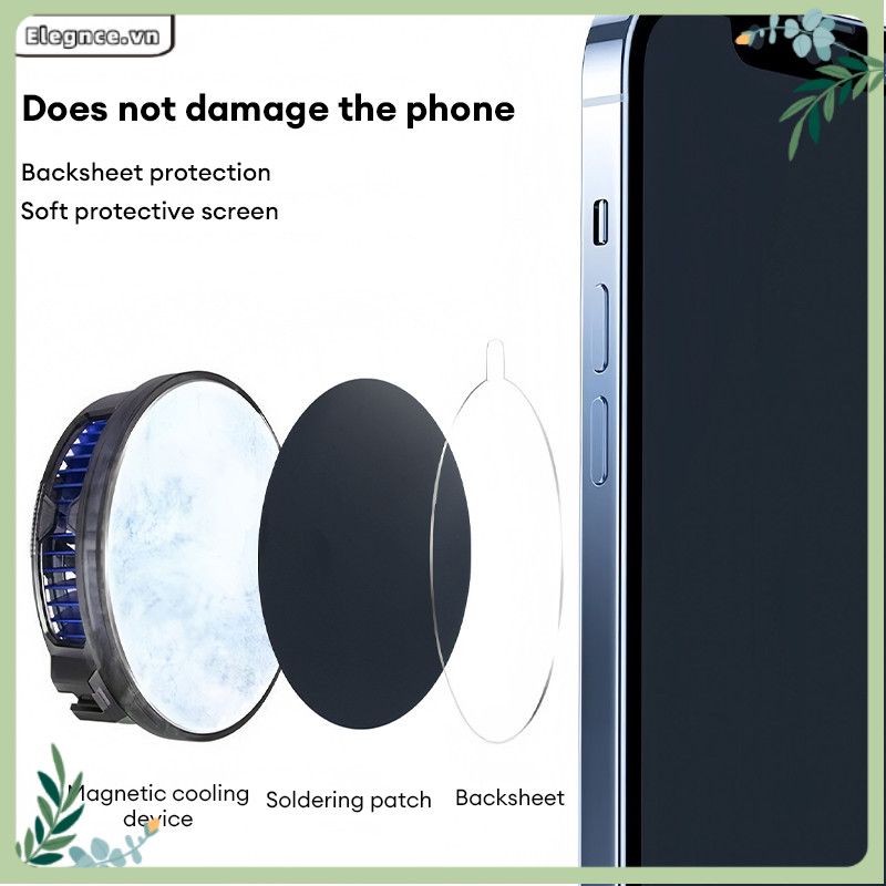 【Elevn】Tấm tản nhiệt từ tính dùng cho điện thoại và máy tính bảng thích hợp làm mát. | BigBuy360 - bigbuy360.vn