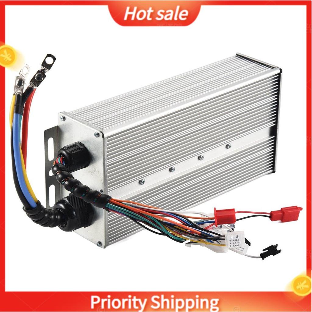 Bộ điều khiển FOC ba bánh 48V-72V 5000W, Xe pin, Bộ điều khiển động cơ không chổi than thông minh, X