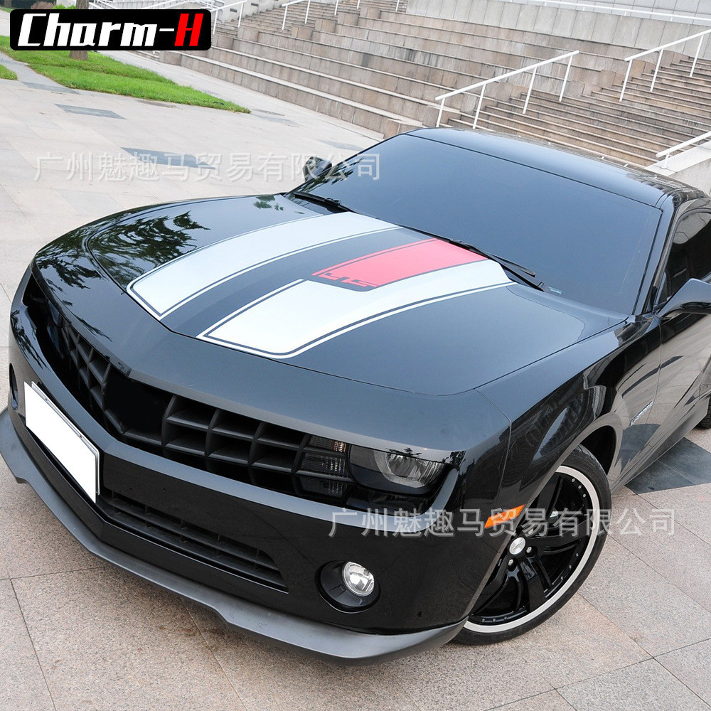 Thích hợp cho Chevrolet CAMARO Hood Nhãn dán phía sau CAMARO Nhãn dán thân vòng hoa độc đáo Không kh