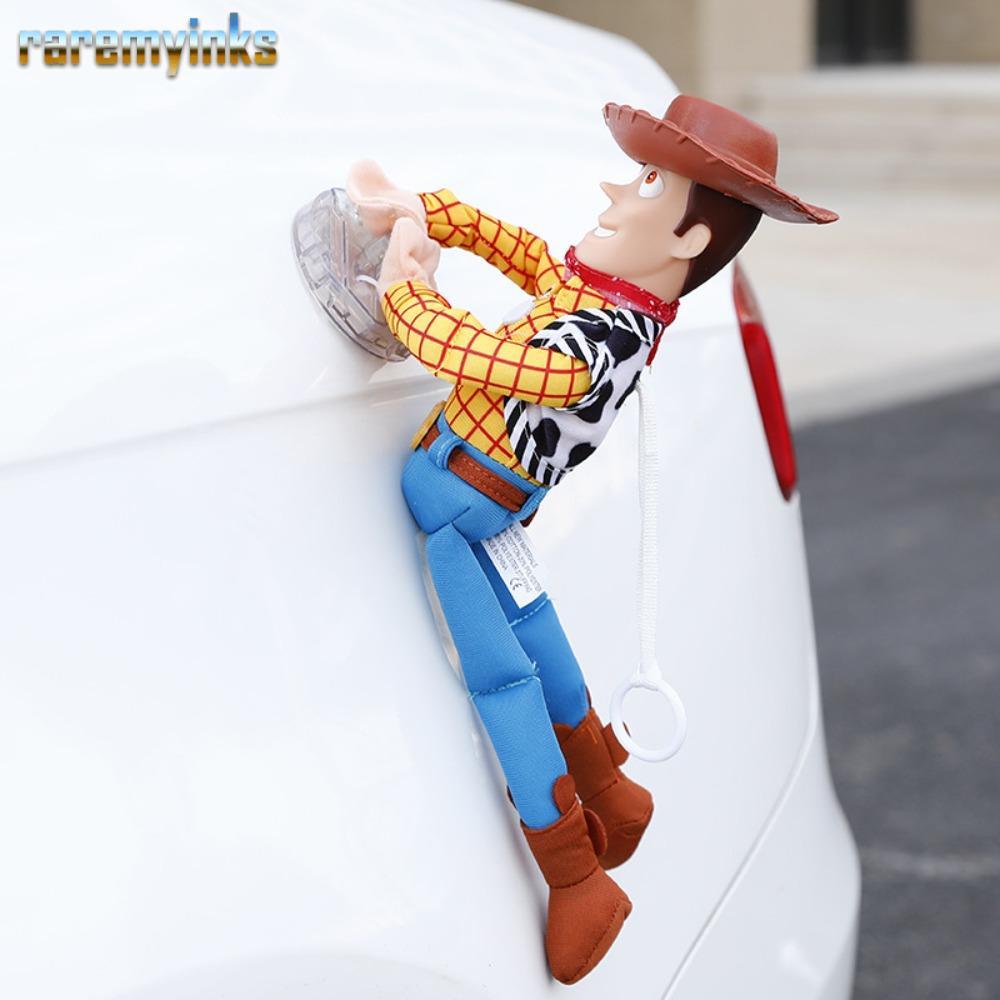 RAREM Xe Bên Ngoài Treo Búp Bê Sang Trọng, Búp Bê Ô Tô Sherif Woody Buzz Sang Trọng Lightyear, Dễ Th
