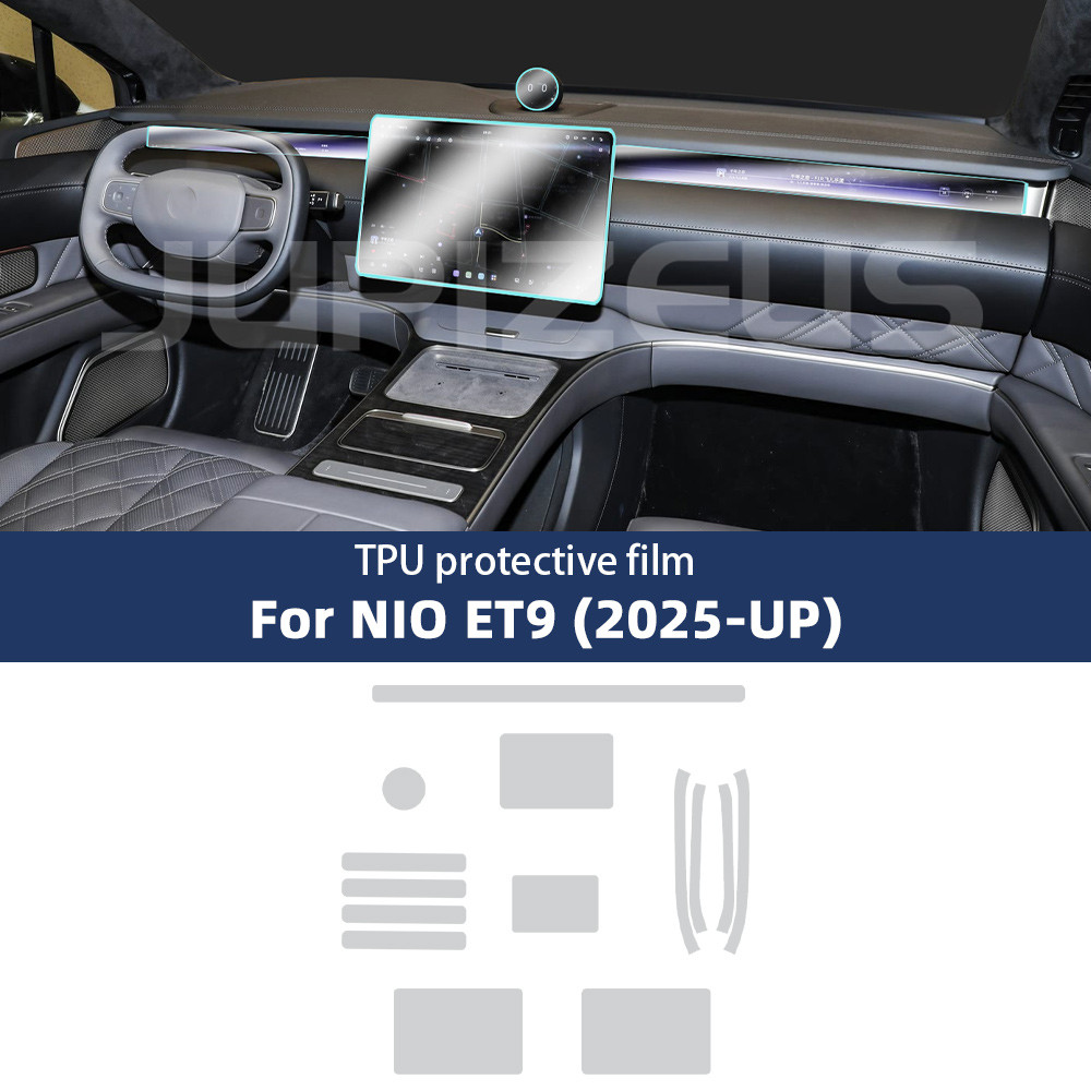 Dành Cho NIO ET9 2025 Phim Nội Thất Vô Hình TPU Full Xe Bảo Vệ Bộ Nội Thất Sửa Đổi Phụ Kiện Ô Tô