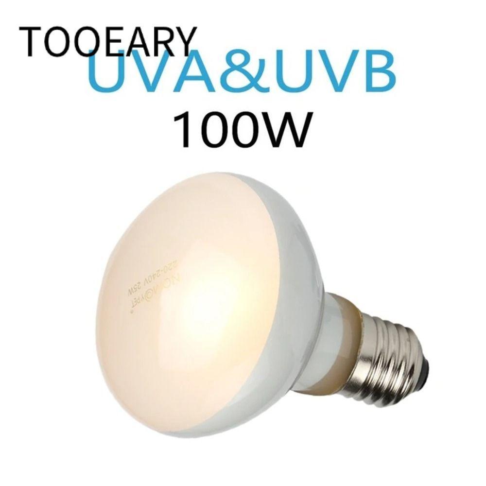 Đèn sưởi ấm bò sát TOOEARY, Bóng đèn sưởi ấm thú cưng Bóng đèn sưởi bò sát, Bóng đèn nền mô phỏng 22