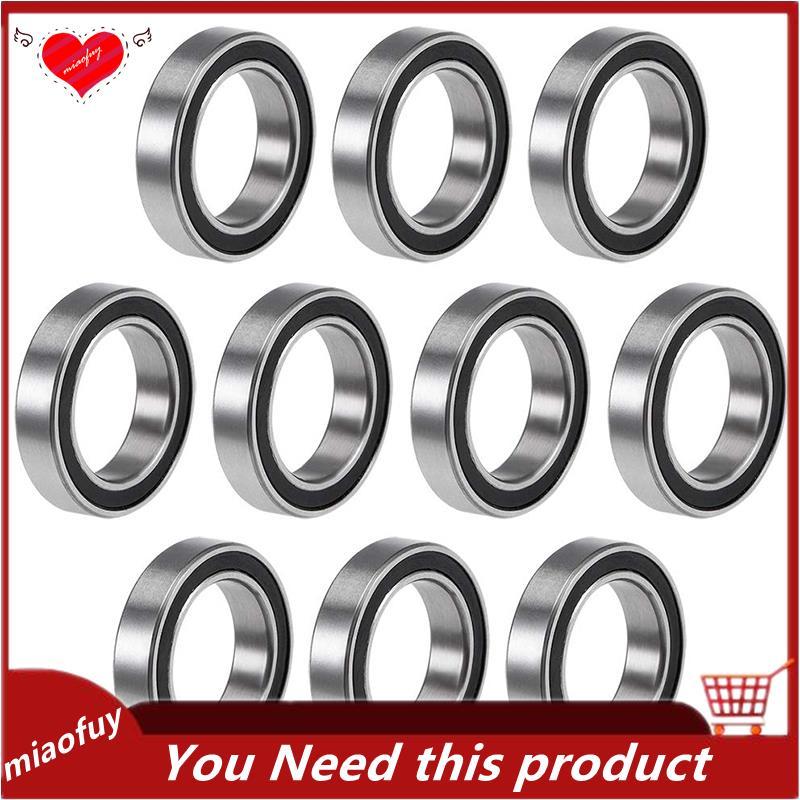 10 CÁI 6701- 12X18X4 mm Vòng bi rãnh sâu kín cao su thu nhỏ