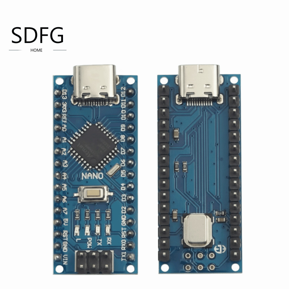 Bộ điều khiển SDFG Nano 3.0, CH340 Type-C USB Arduino Tương thích, Driver Mini USB Micro USB CH340 U