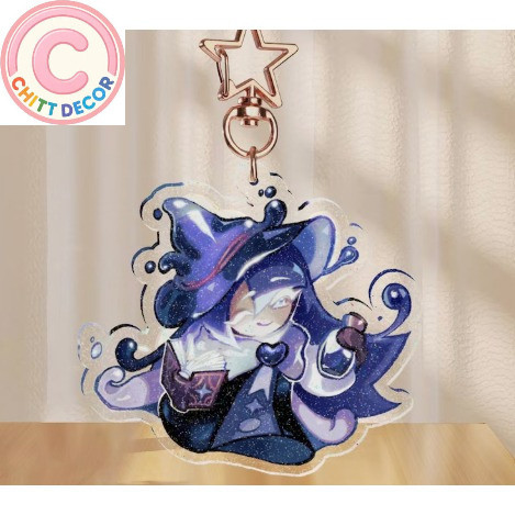 Prune Juice Cookie - Cookie Run Keychain - chit