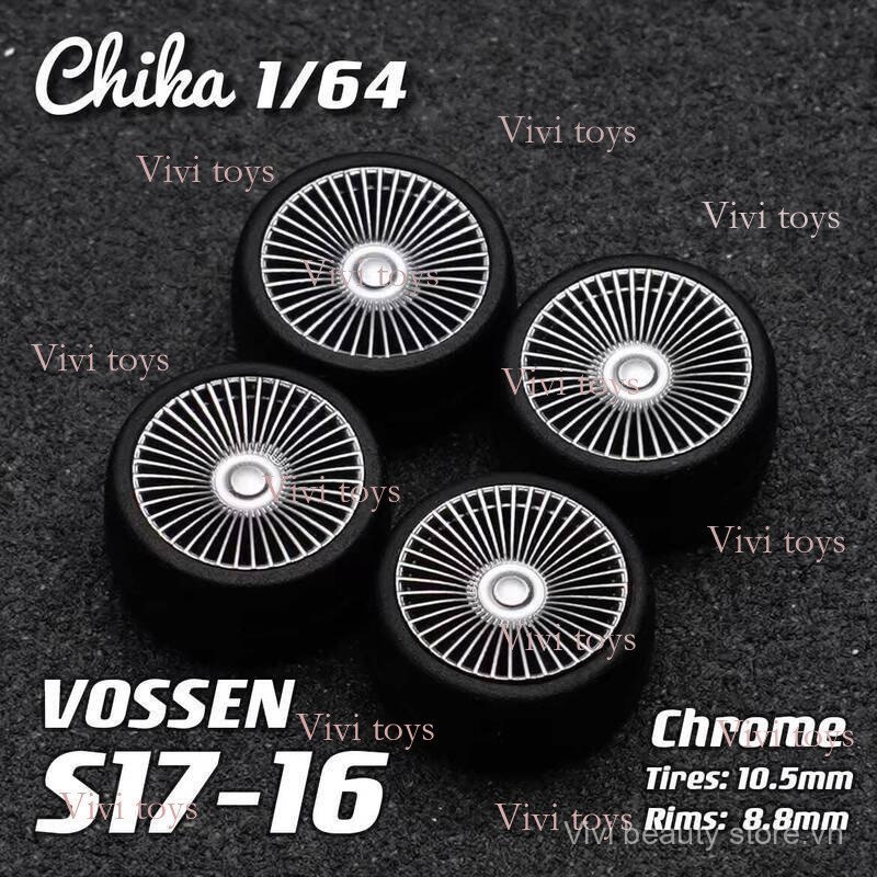 {{đồ chơi Vivi}} Còn hàng 1 / 64 Chika Vossen S17-16 10.5 mm. 2 Cây Cian 360106 QTFK