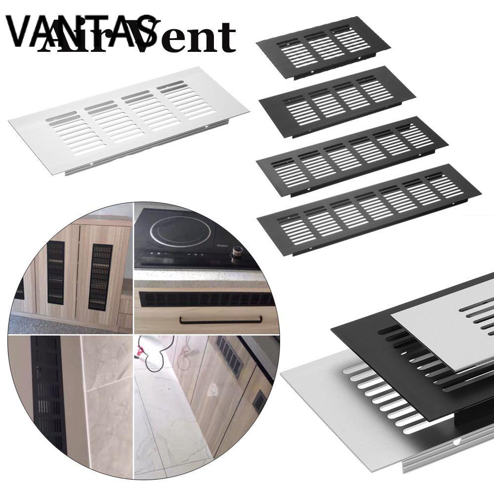 VANTAS Air Vent Decor Bền Hợp Kim Nhôm Tủ Quần Áo Giày Louver Tủ Quần Áo Phụ Kiện Máy Thông Gió Lưới