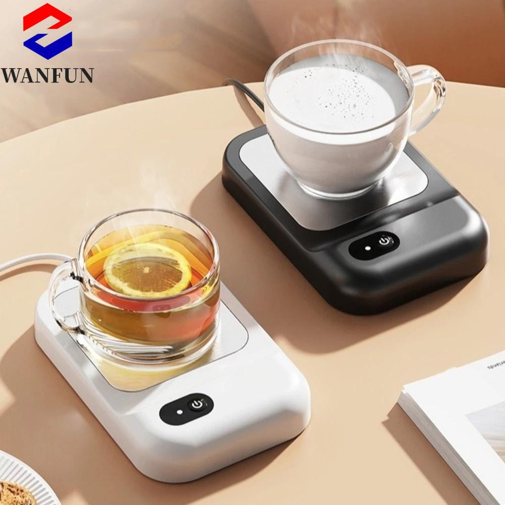 Máy hâm nóng cốc điện RADIANTEDGE, Máy hâm nóng cốc cà phê tiết kiệm năng lượng thông minh, Đế chống trượt tiết kiệm năng lượng Tiếng ồn thấp Tấm sưởi ấm nhanh Bàn làm việc tại nhà