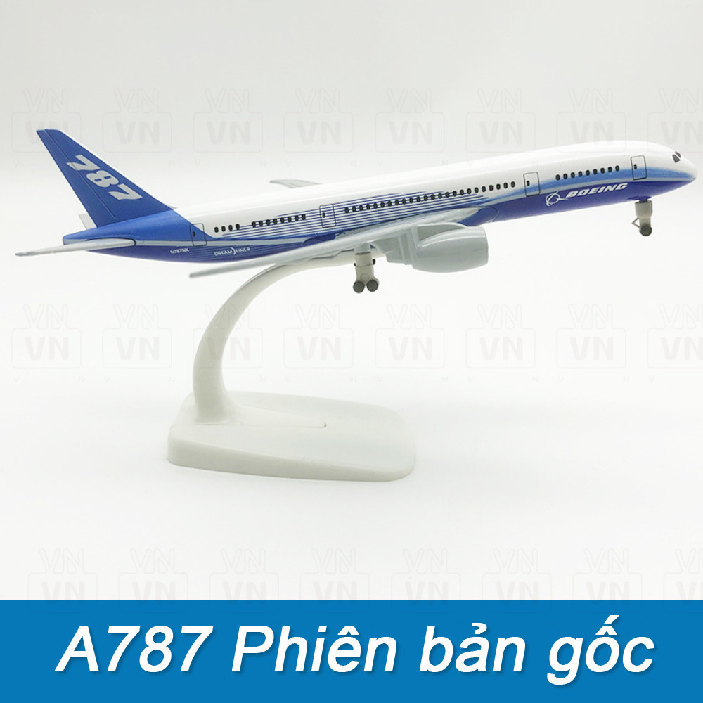Mô hình máy bay D9 A320, A321, A330, 777, 787-VNA, Vietjet, Bamboo - Có bánh xe, ảnh thật, cao cấp