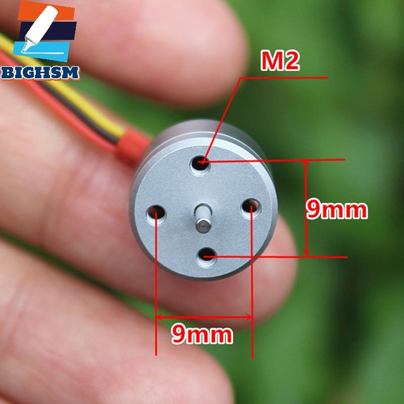 [BIGHSM] Động cơ không chổi than Micro 1104 HM 1-2S 4300KV Mini RC Quadcopter cho máy đi trong nhà D