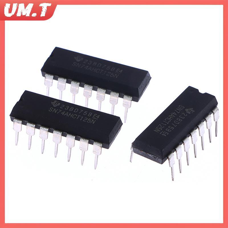 UM.T 5 cái / lốc SN74AHCT125N 74AHCT125 74AHCT125N Chip Logic DIP-14 không