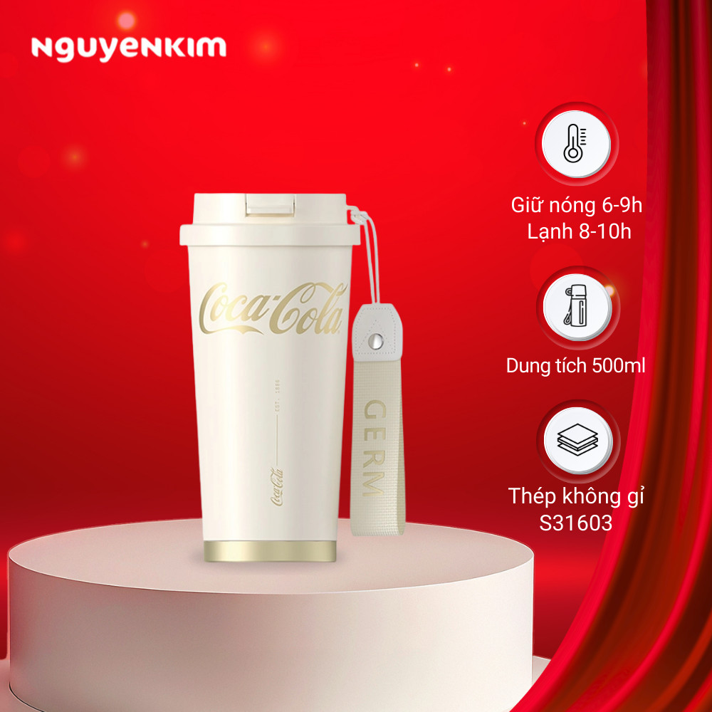 Bình giữ nhiệt Germ 500 ml GE-CK22AW-B15 Trắng