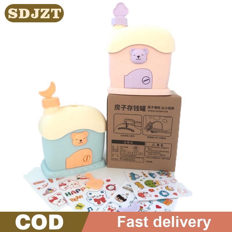 Null Gấu Dễ Thương Heo Đất Hoạt Hình Vuông Có Lo Và Chìa Khóa Nhà Nấm Dễ Thương Heo Đất Hoạt Hình Tr