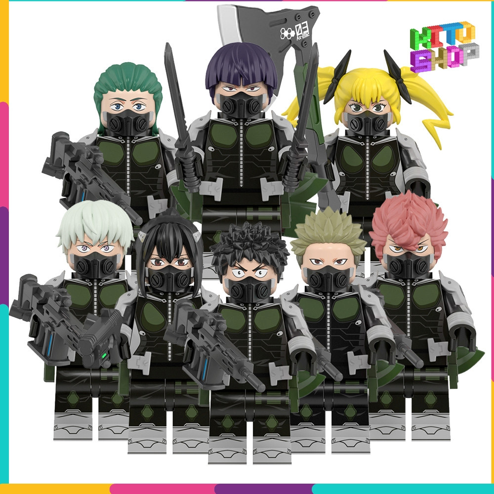 Đồ Chơi Kaiju No.8 Mô Hình Nhân Vật Anime 6197 Toy Quà Tặng