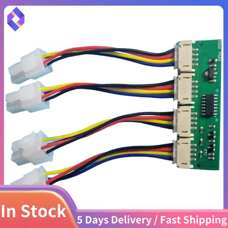 Mô Phỏng Quạt Giả Lập 12V 4 Trong 1 Vuông 4Pin Cho S21 S19kpro T21 KS5 KS5pro Quạt Spoofer Dummer