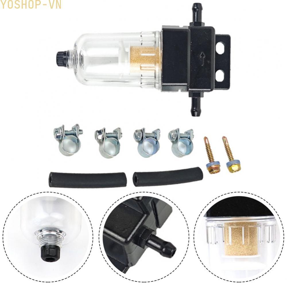 [Ysp]Diesel Heater Engine Water Oil Separator Fuel Filter Kit for Better Fuel Quality