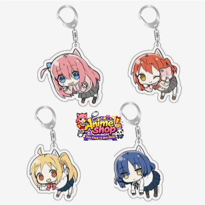 Móc khóa chibi anime BOCCHI THE ROCK móc khoá quà lưu niệm, phụ kiện túi xách balo móc khoá bằng arc
