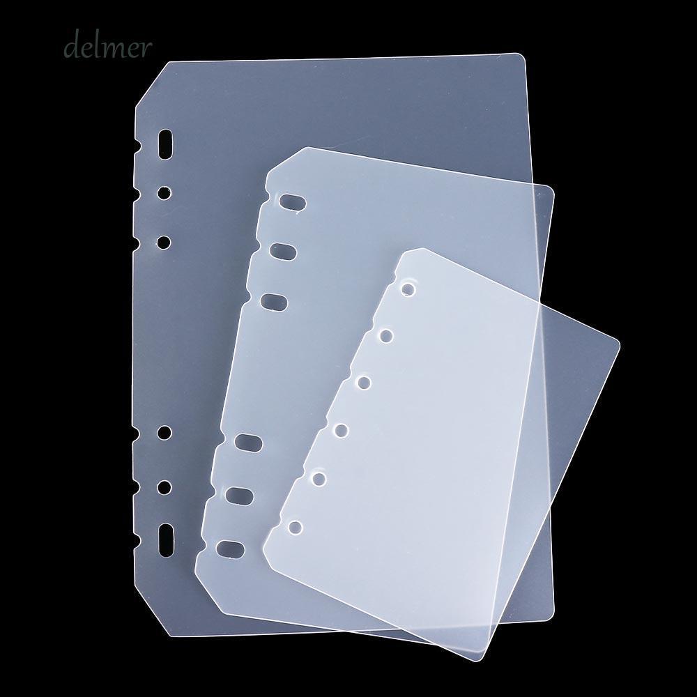 DELMER Notebook Divider Phụ kiện máy tính xách tay 2 Chiếc Board Page A5 A6 A7 B5 A4 Chương trình ng