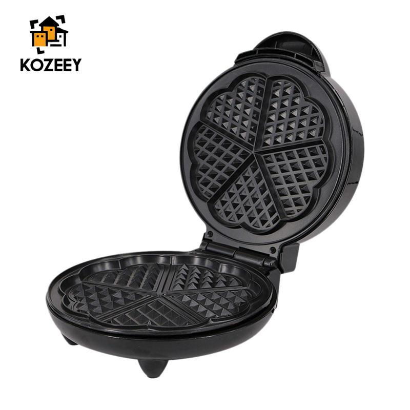 Máy làm bánh quế Máy làm bữa sáng Di động Dễ dàng làm sạch 1200W Bánh quế sắt Pancake Maker cho cửa hàng tráng miệng Tập hợp Tiệc cắm trại