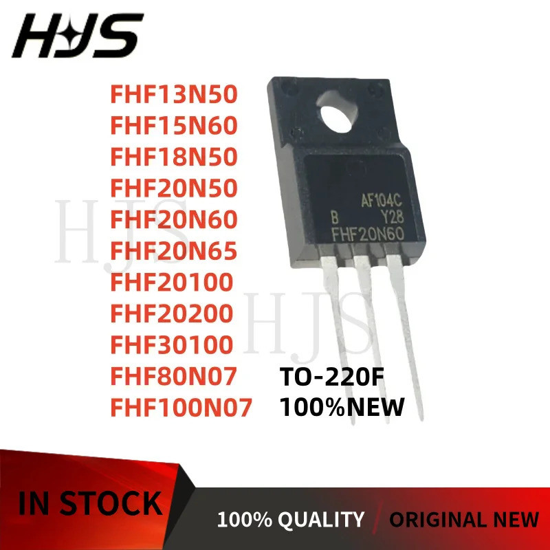 5 Chiếc FHF13N50 FHF15N60 FHF18N50 FHF20N50 FHF20N60 FHF20N65 FHF20100 FHF20200 FHF30100 FHF80N07 FH