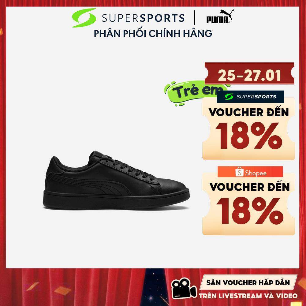 Giày Thời Trang Trẻ Em Puma Smash V2 - Đen - 36517001 ADS28