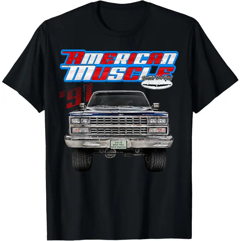 1991, Blazer, Xe Tải Vuông, K5, Jimmy, Suburban, Silverado, Áo Thun C10