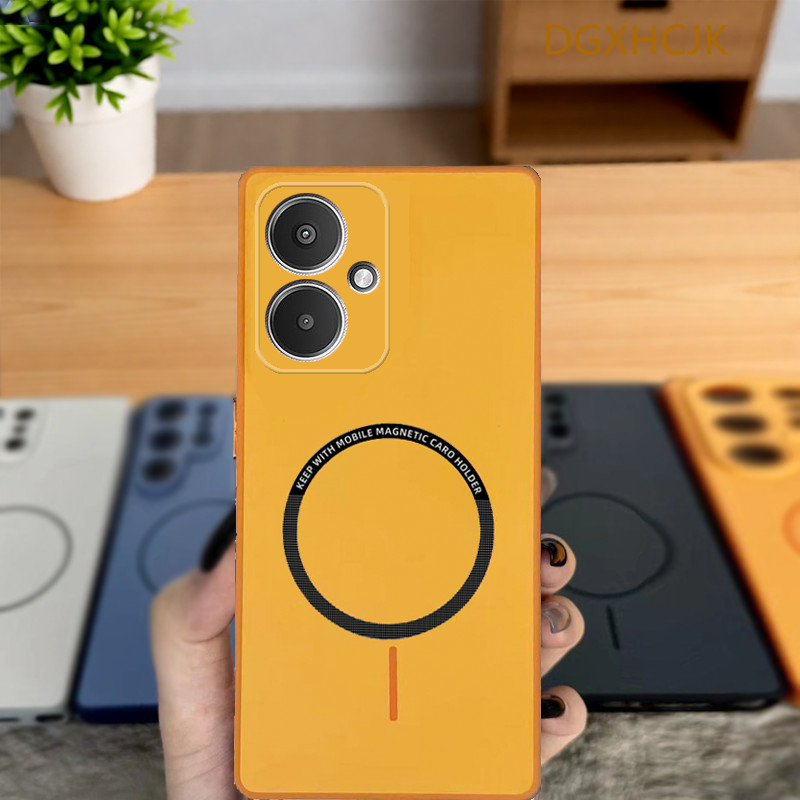 Dành Cho Xiaomi Redmi 13C 5G Ốp Lưng Redmi 13c 5G Ốp lưng Redmi 13C 5G Ốp Lưng Silicon Cứng Từ Tính