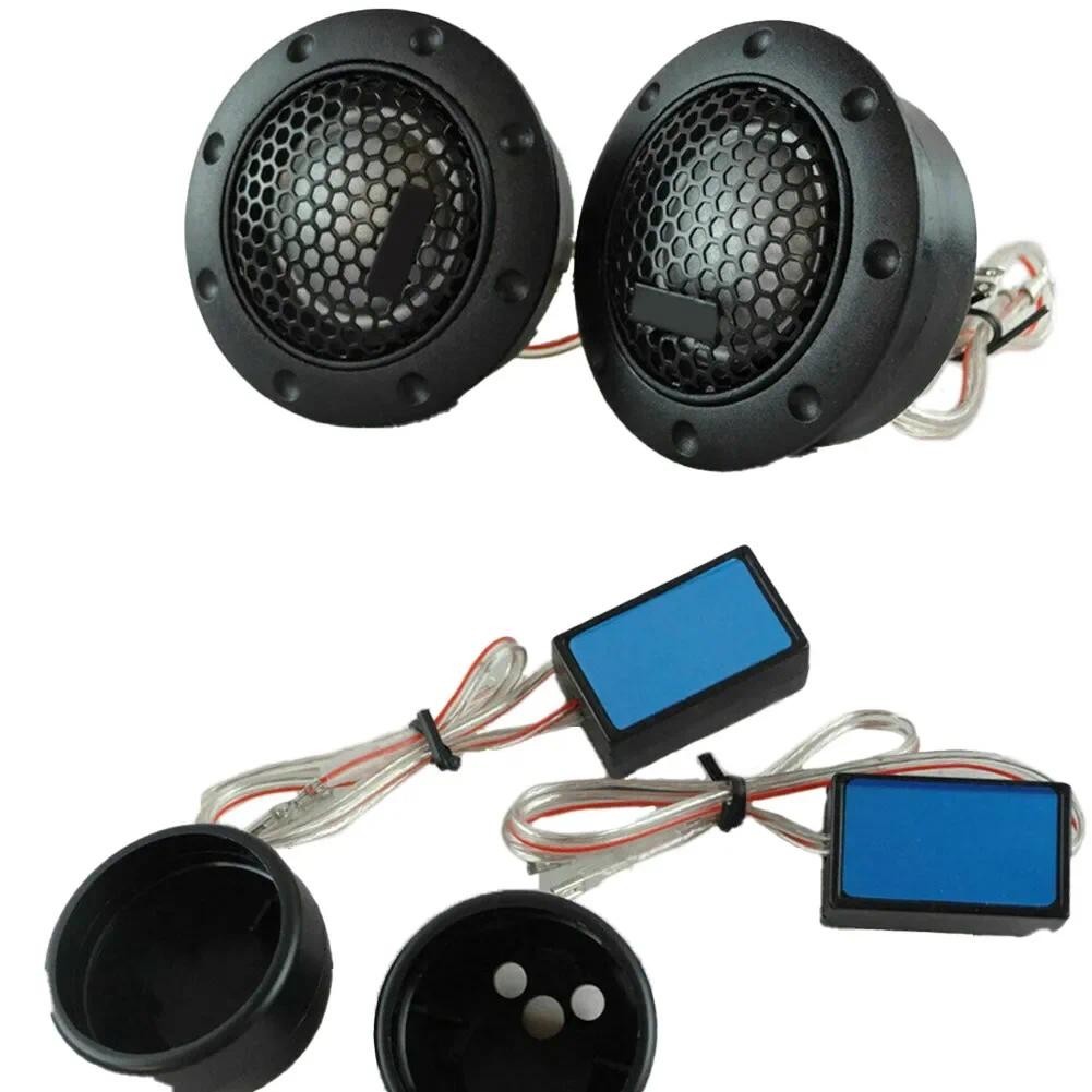 Đen Xe Tải Xe Tải Loa DDT-S30 12-24V Mái Vòm Mềm Cân Bằng Loa Âm Thanh Xe Hơi Tweeters 4000Hz-26Khz 