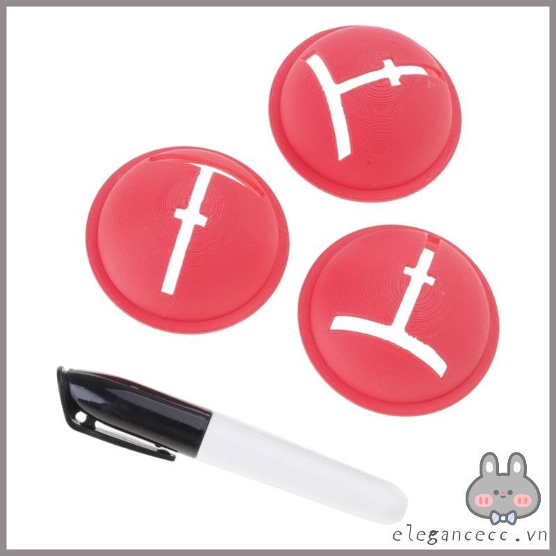 ELEGA Golf Marker Stencil Line Alignment Tool Line Vẽ Marker Golf Tool