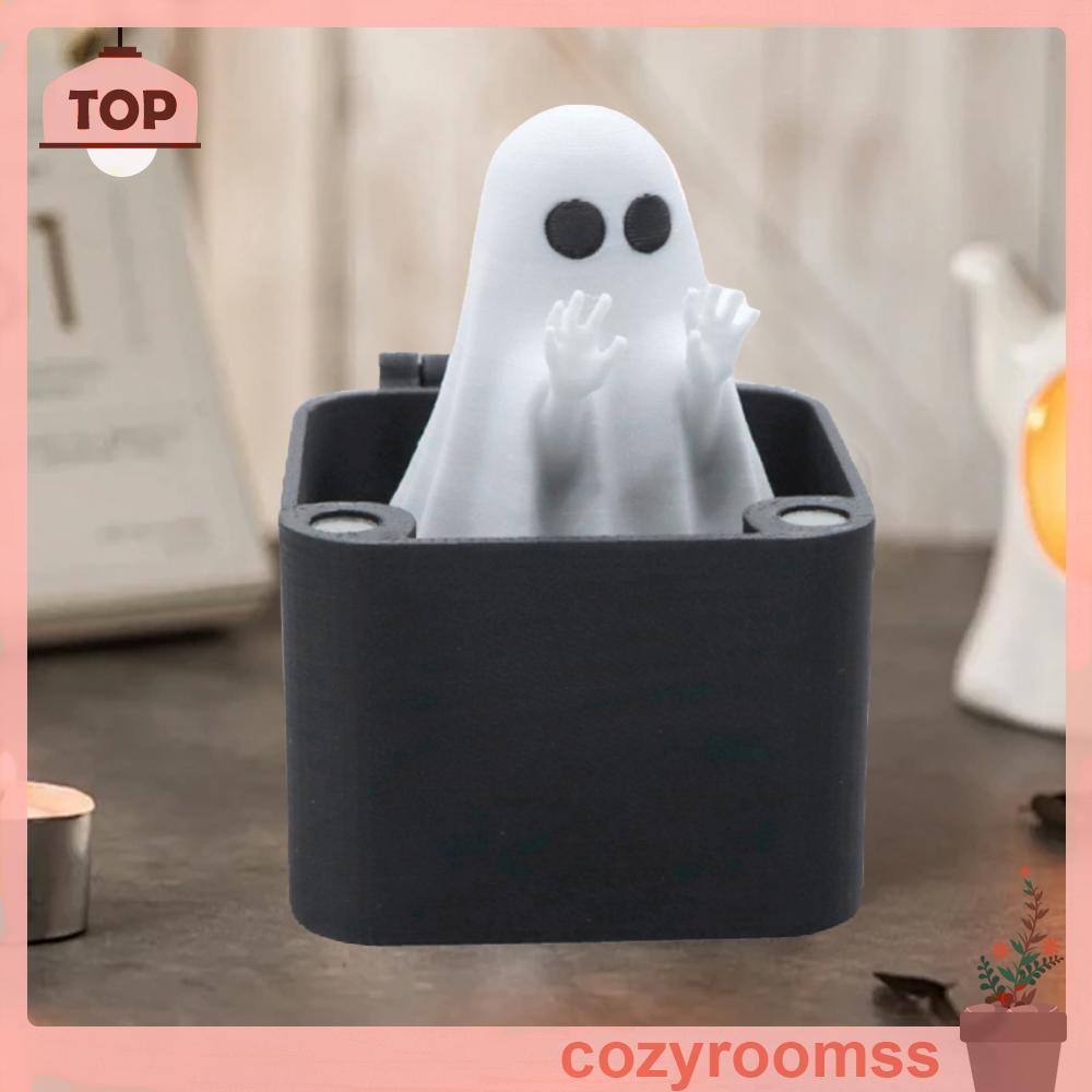 [cozyroomss.vn] Ghost In A Box Halloween Ghost Figurine Funny Gag Quà tặng Halloween (Sợ hãi)