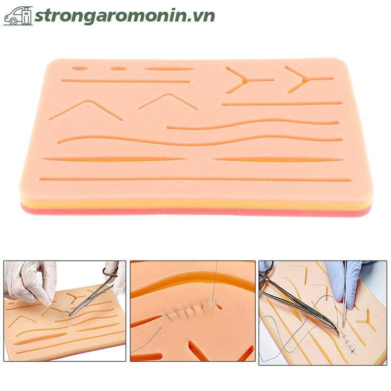 ST Medical Skin Suture Practice Silicone Pad Vết thương Mô phỏng phẫu thuật Đào tạo ST