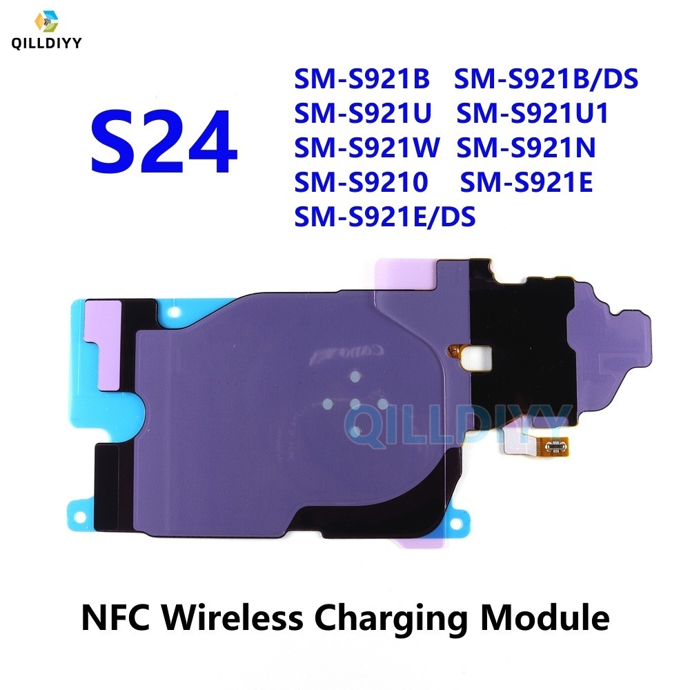 Cáp mềm cảm ứng sạc không dây Mô-đun NFC cho Samsung Galaxy S24 SM-S921B S921U S921W SM-S921N S921E 