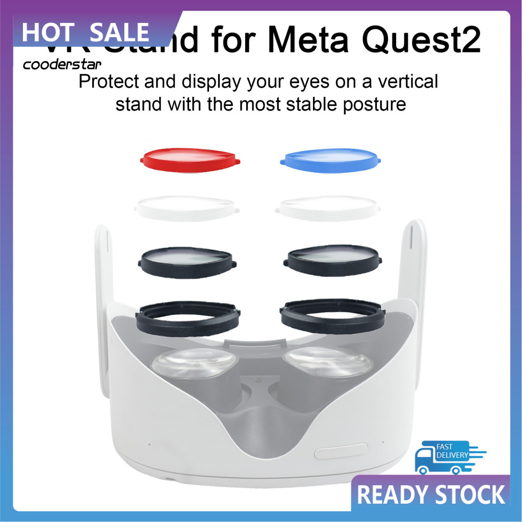 COOD Vr Khung Cho Meta Quest2 Gương Chống Trầy Xước Khung Kính Từ Tính Cho Meta Quest 2 Vr Ống Kính 