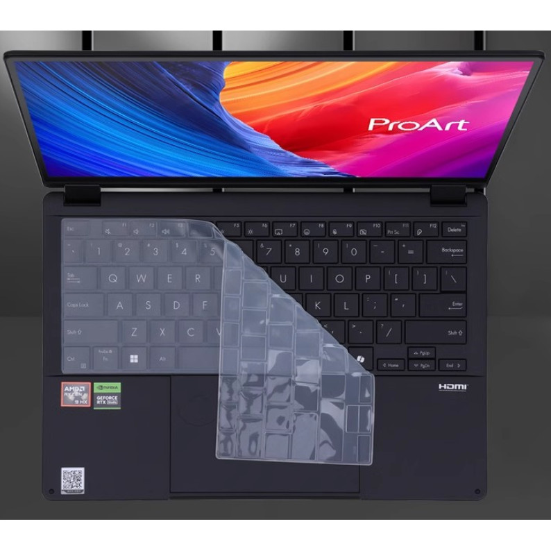 Dành Cho ASUS ProArt P16 H7606 H7606W 2024 16 Inch TPU Trong Suốt Silicon Laptop Bàn Phím Bao Da Bảo