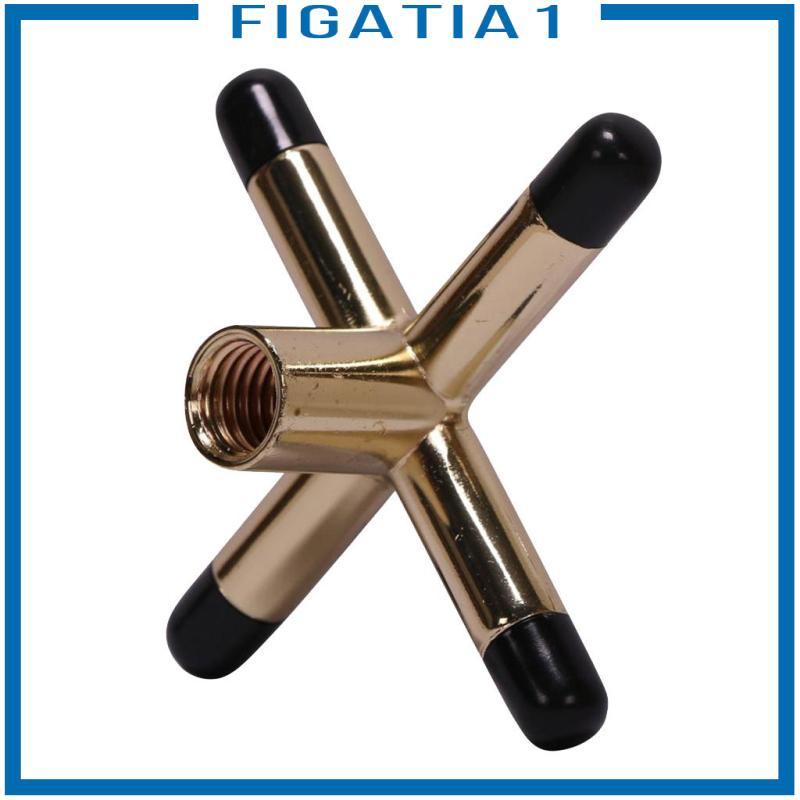 Kim loại bền Bida Cue Bridge Head Cue Holder Rest Pool Phụ kiện