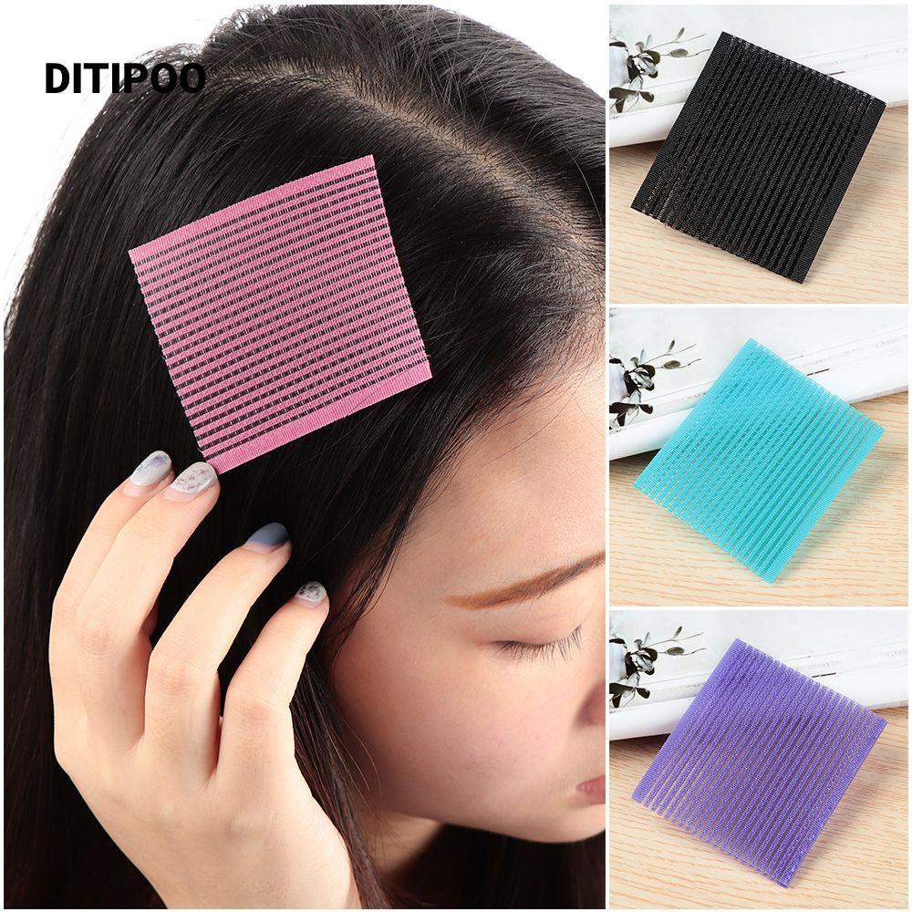 Ditipoo Miếng Dán Tóc Phía Trước Viền Miếng Dán Làm Tóc Liền Mạch Miếng Dán
