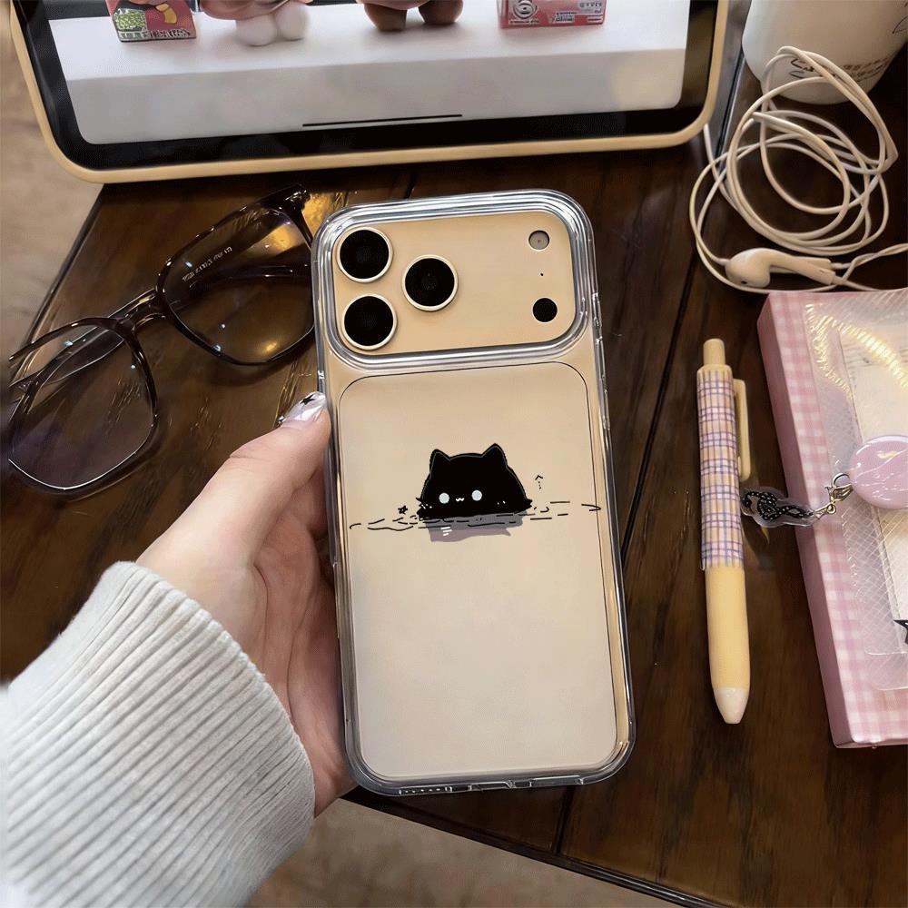 Mực in Mono Yun thích hợp cho trường hợp iPhone 1614 15promax17 lỗ lớn 11 trong suốt 78p