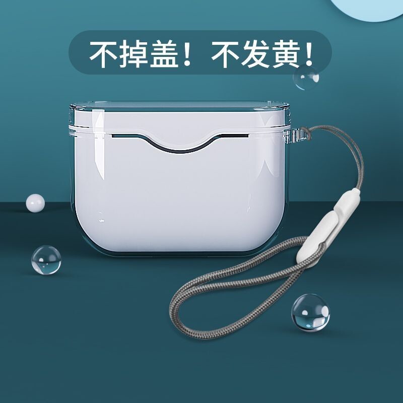 Thích hợp cho Vỏ bảo vệ tai nghe SONY WF-1000XM3 Silicon trong suốt Bluetooth không dây SONY Soft Ca