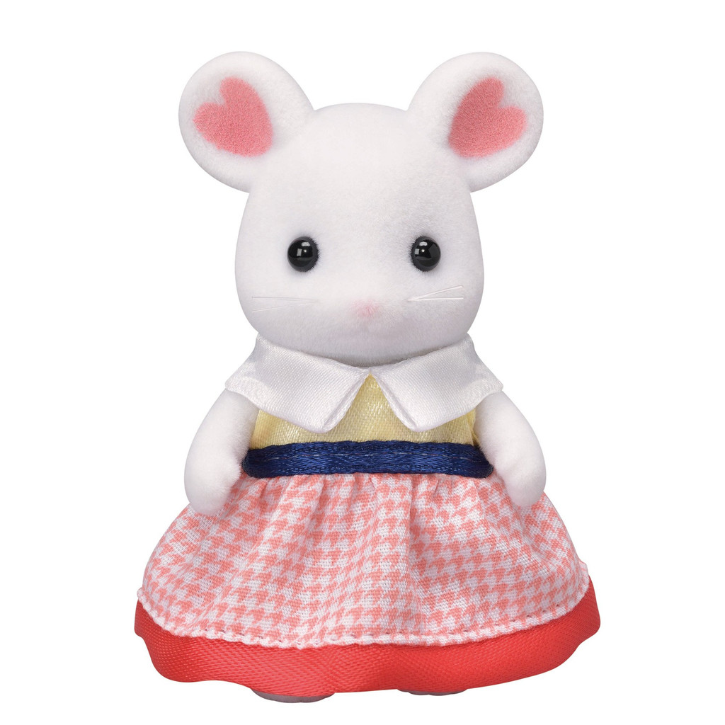 Búp bê Sylvanian Families 【Cô gái chuột marshmallow】 NE-106 Chứng nhận ST Trên 3 tuổi Đồ chơi Nhà bú