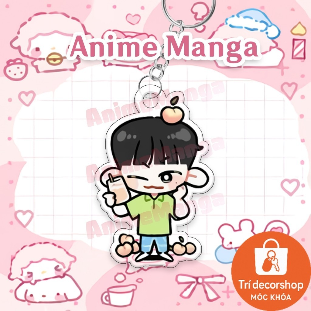 Móc khóa T1 Tuyển Thủ League Of Legends Faker Keria Gumayushi Oner Doran móc khoá bằng chất liệu arc