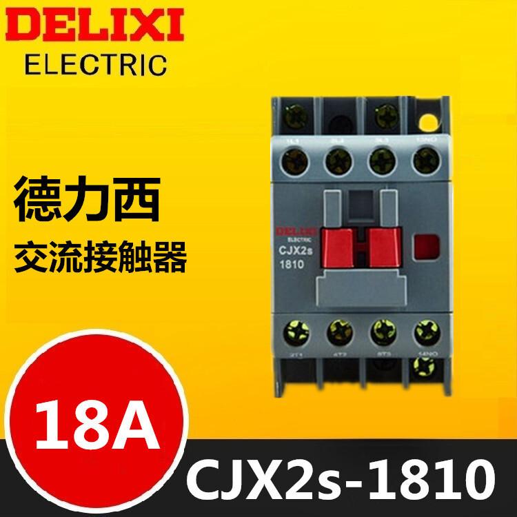 Delisi CJX2 AC Contactor CJX2s-1810 1801 LC1 CJX4 220V 380V 18A