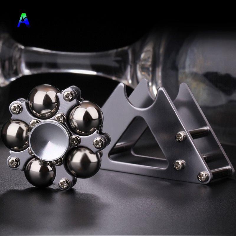 (AqToCna) New Metal Spinner Antistress Hand Adult Toy Reliever Toy Gyroscope Toy * MỚI *