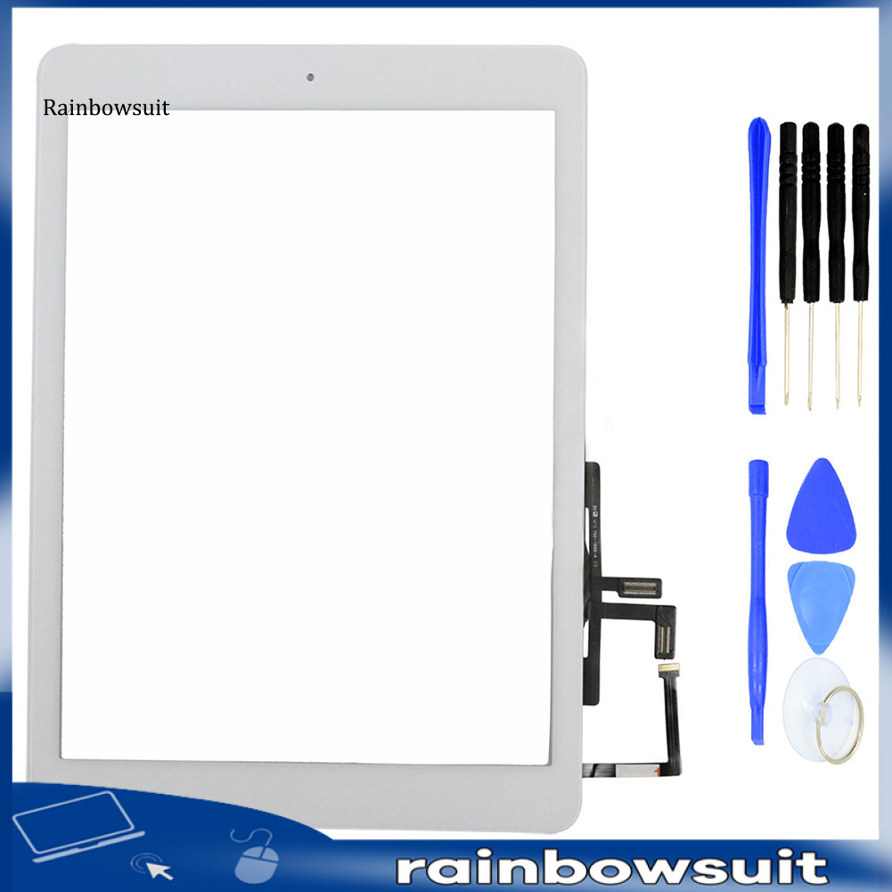 [RB] Màn hình số hóa cảm ứng + Keo dán + Nút Home Flex cho iPad Air A1474 A1475