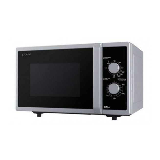 [HÀNG CHÍNH HÃNG] Lò vi sóng có nướng 23L Sharp R-G322VN-S
