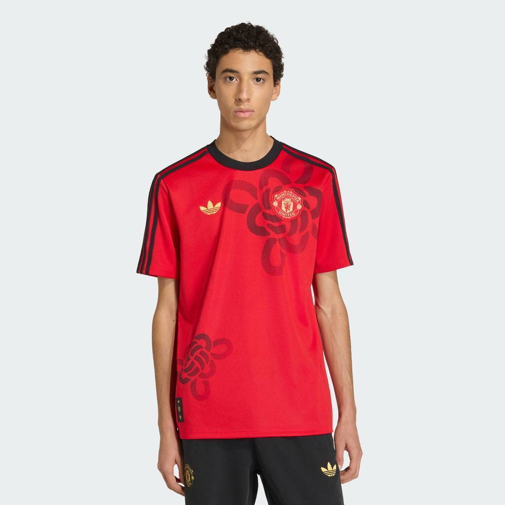 adidas Football Manchester United Cultural Story Jersey Men Red JM5568