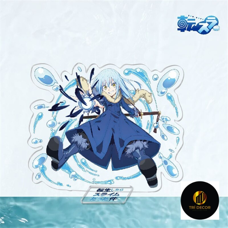 Mô hình Standee That Time I Got Reincarnated as a Slime Rimuru Tempest Milim Nava Izawa Shizue Phụ k