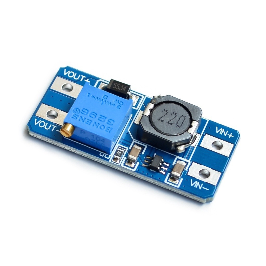 MT3608 Mạch BOOST Tăng Áp DC-DC 2A, Điện Áp Vào 2V-24V Cho Ra 5V-28V