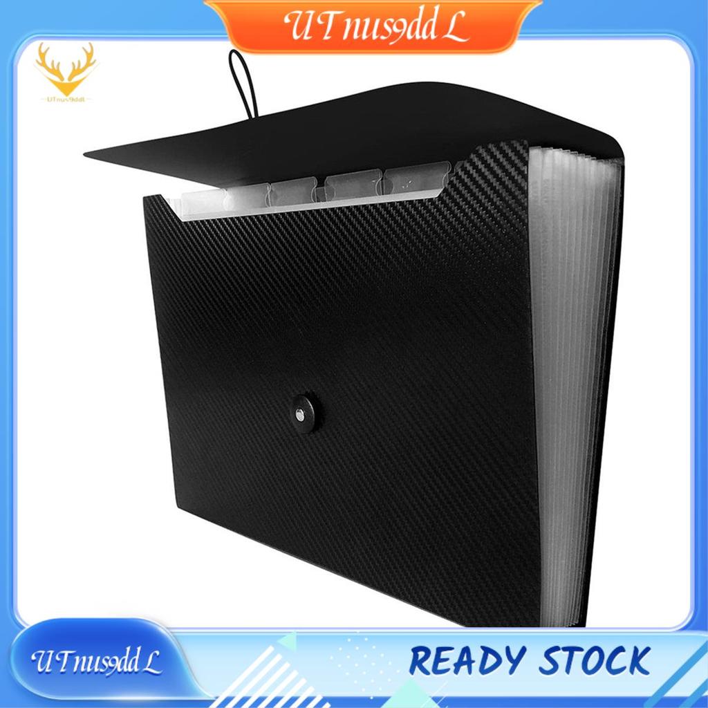 [UTnus9ddL] Thư mục Accordion thư mục mở rộng bỏ túi có khóa đàn hồi, Bộ sắp xếp hồ sơ giấy A4 cho v