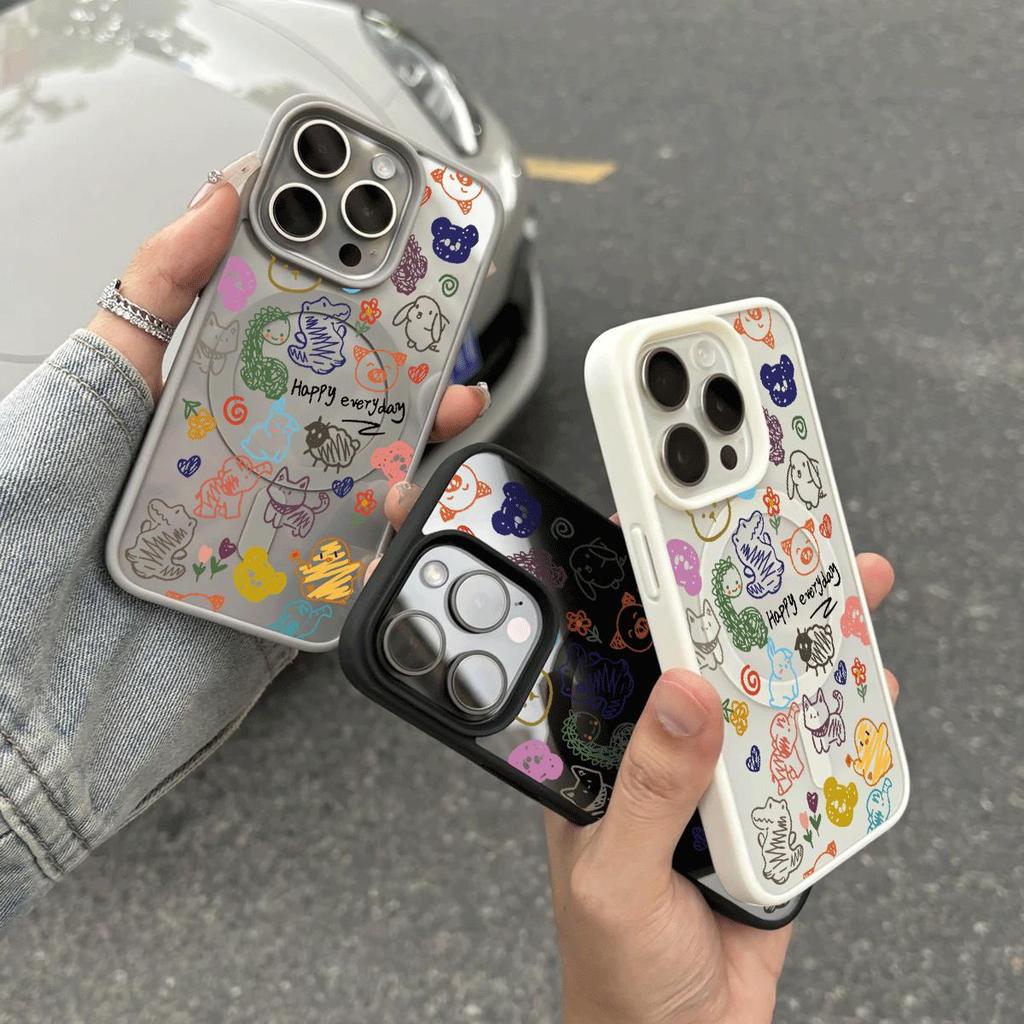 Vỏ điện thoại hút từ 17Promax 16 15 14Pro 13Plus 12